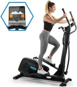 CAPITAL SPORTS Helix Pro Crosstrainer , Met Bluetooth 4.0, Tablethouder En USB-lader , Max. Gebruikersgewicht: 130 Kg